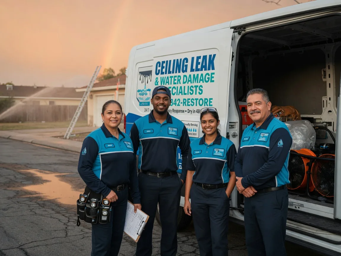 Ceiling Leak Cleanup company in Burgoon, OH
