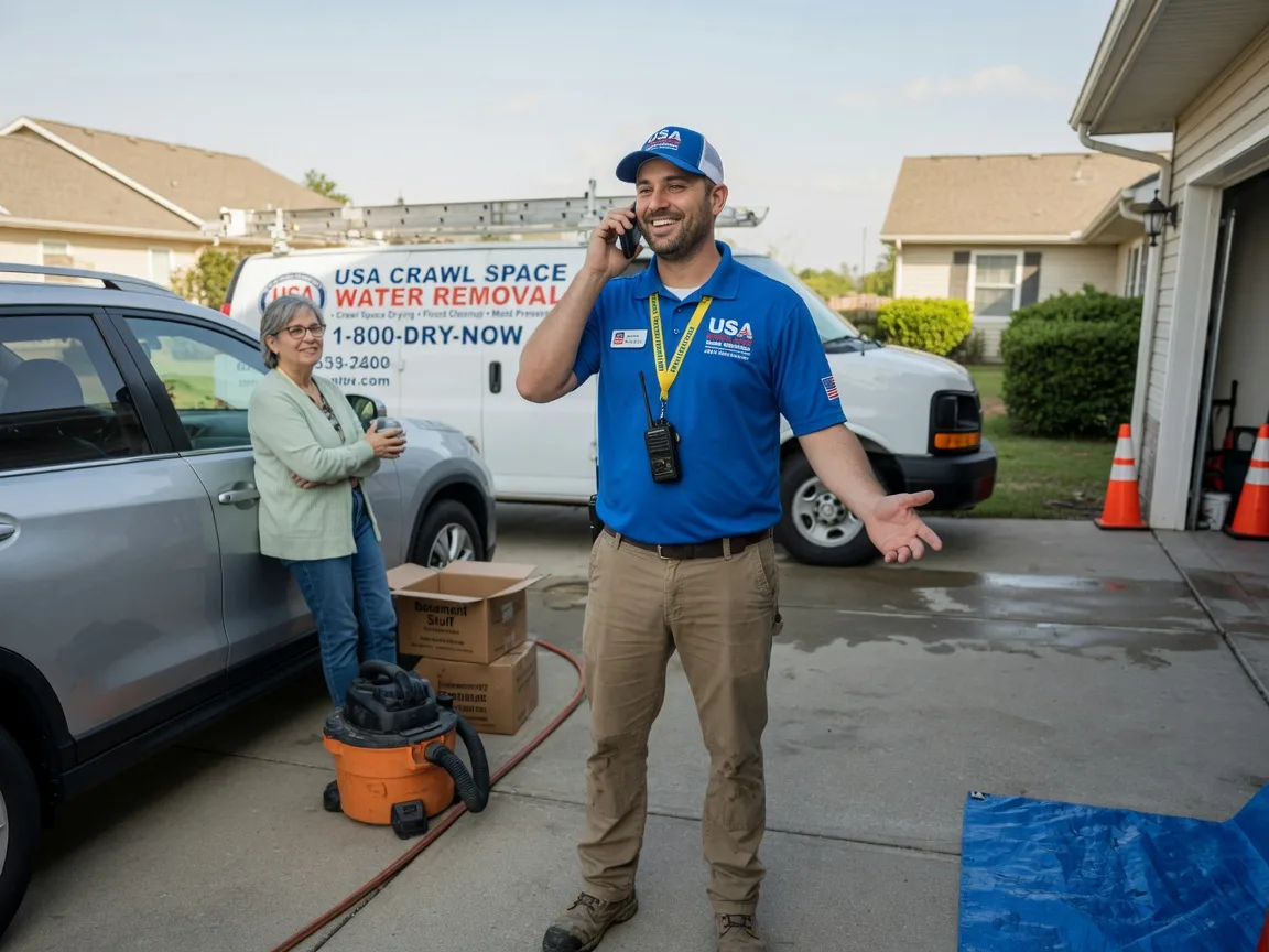 Crawl Space Water Removal Burgoon, OH FAQs